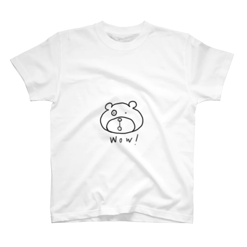 ゆるくまさんSHOPのビックリ！くまさん Regular Fit T-Shirt