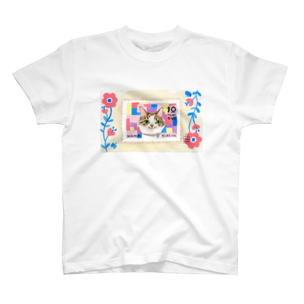 wokasinaiwoの僕からのお手紙（にぃ〜） スタンダードTシャツ