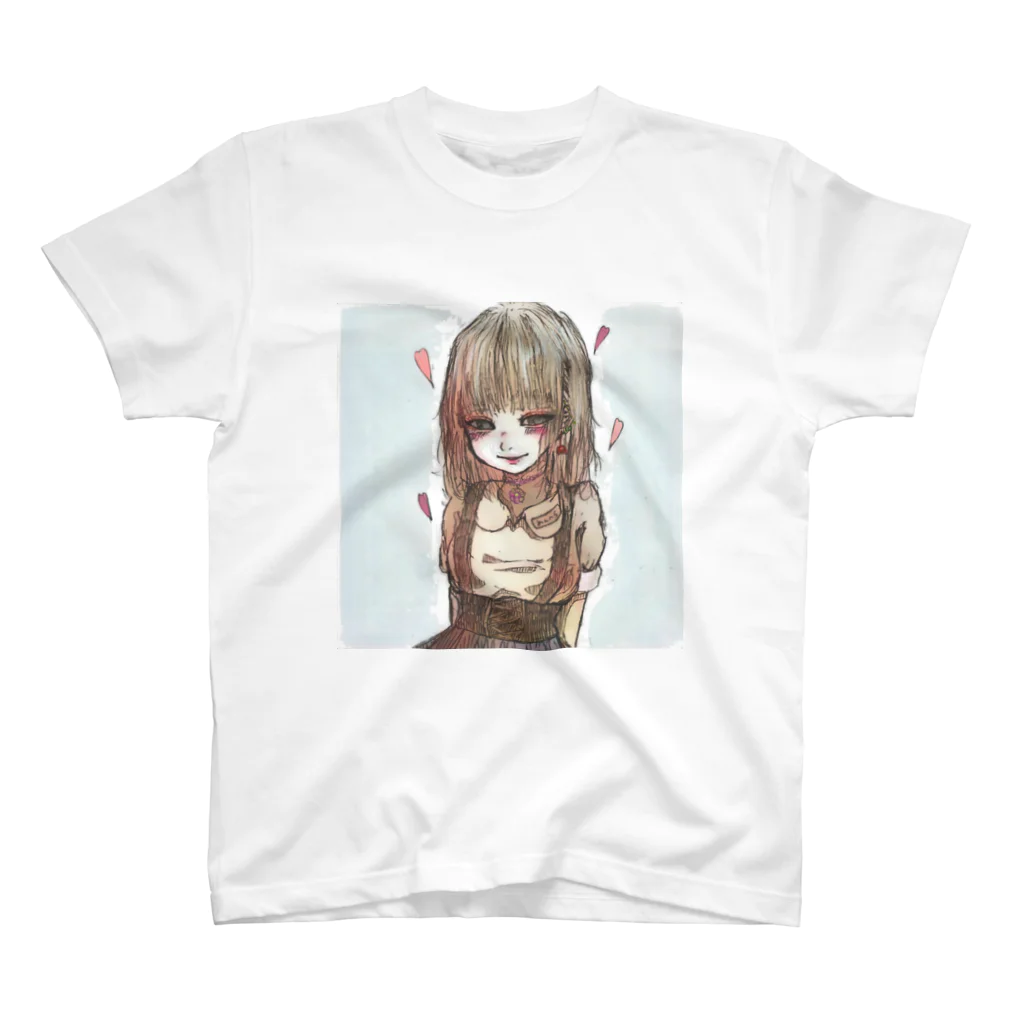 siyusiyuのめんへらちゃん スタンダードTシャツ