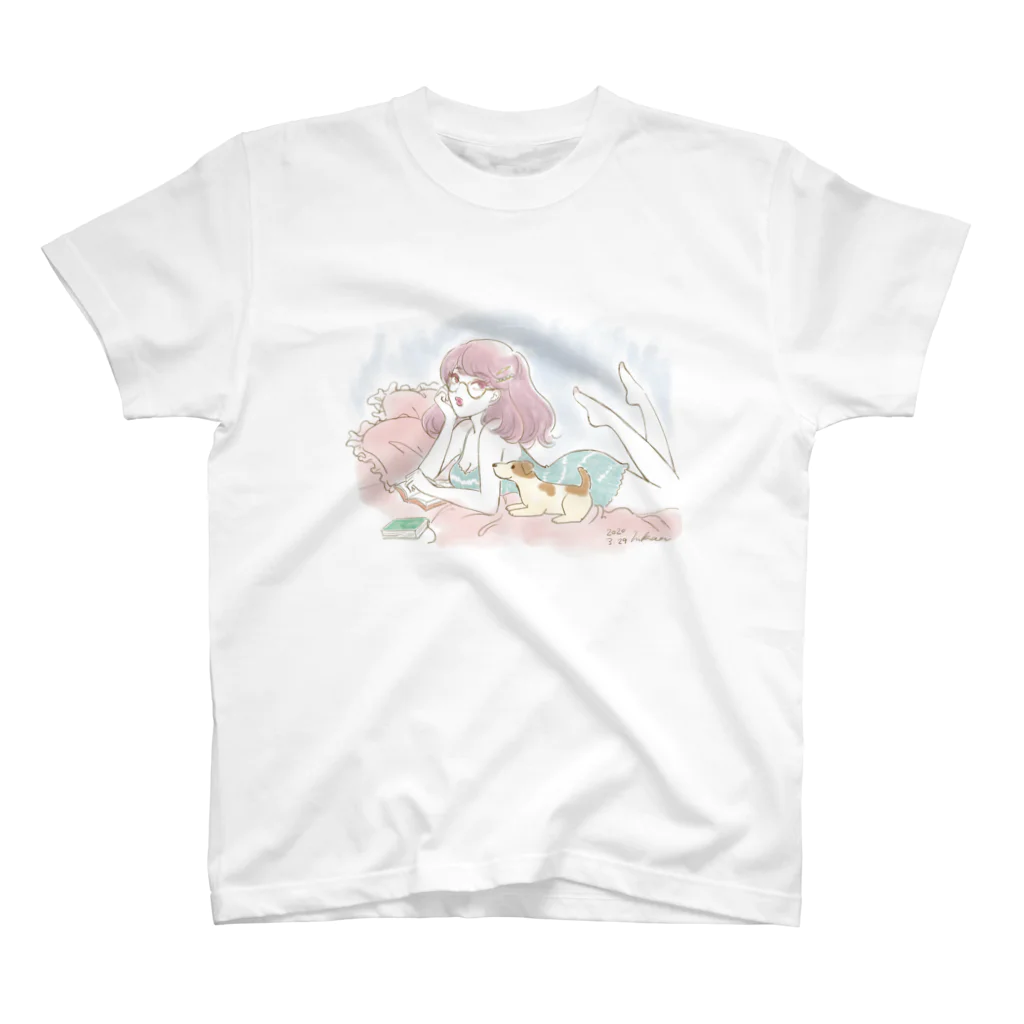 ヤマ ひかりのおうちガール スタンダードTシャツ