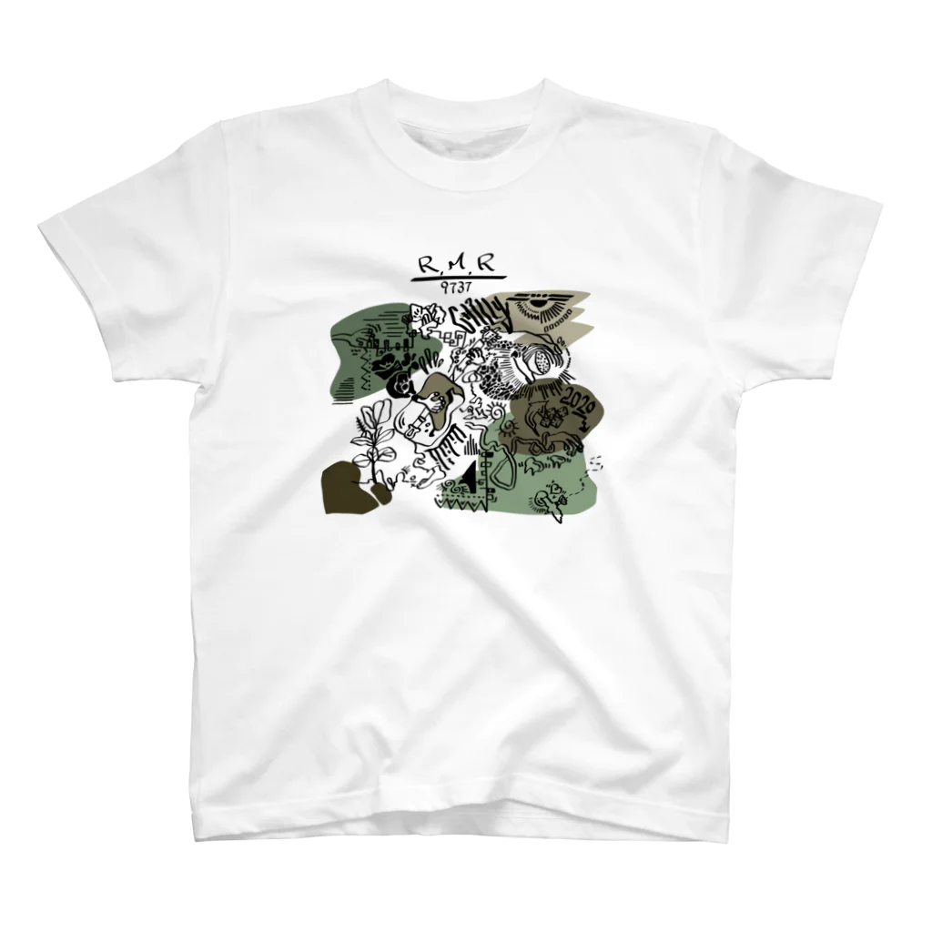 Ra-Mareの脳裏-green&brown- スタンダードTシャツ