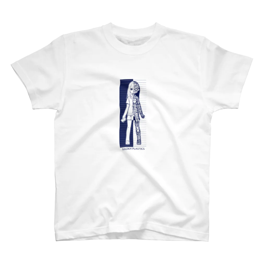 プラスチック・パンケーキの透視図少女 Regular Fit T-Shirt