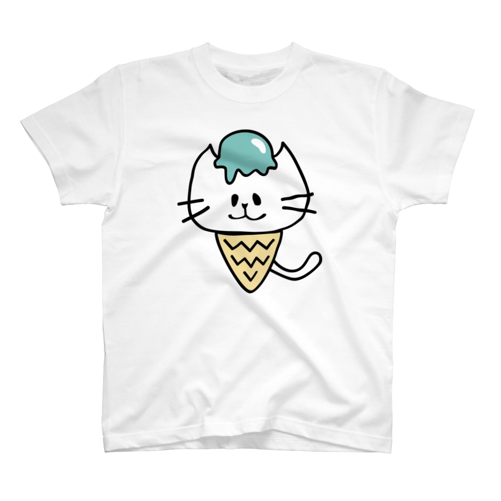 はらぺこたろうのアイスクリームがたべたいんだにゃん Regular Fit T-Shirt
