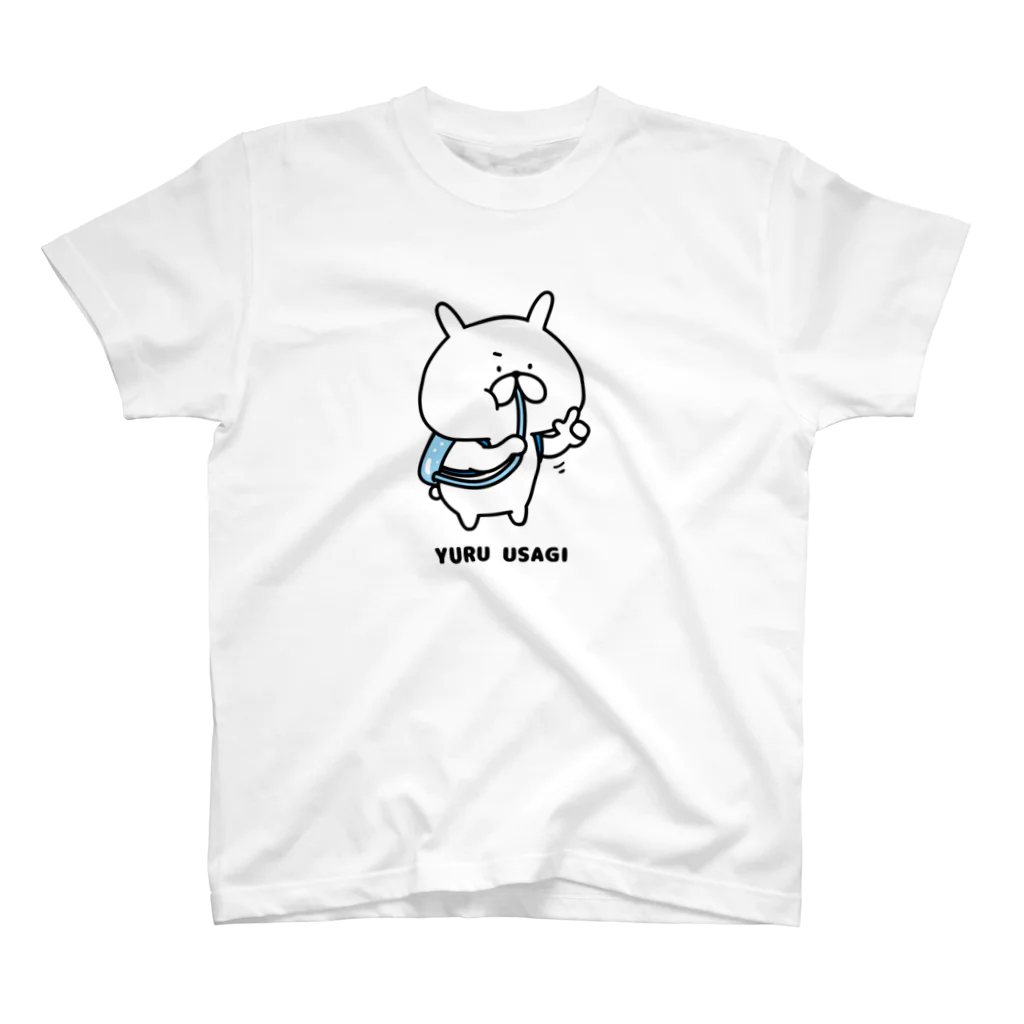 chococo_yuruusagiのゆるうさぎ 水分補給 Regular Fit T-Shirt