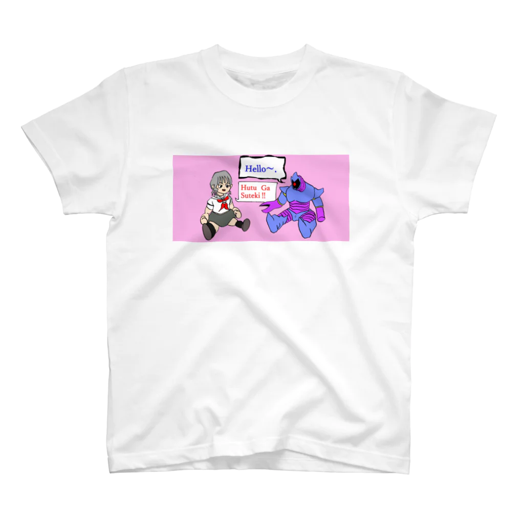 MIHATENA-SのHello～．　📕〔あいさつ〕 スタンダードTシャツ