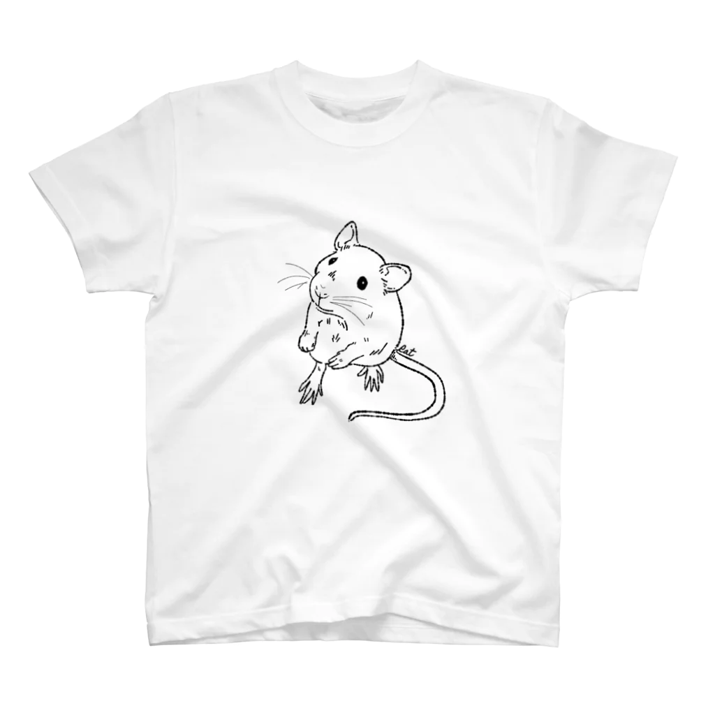 矢野すずかのFancy rat B スタンダードTシャツ