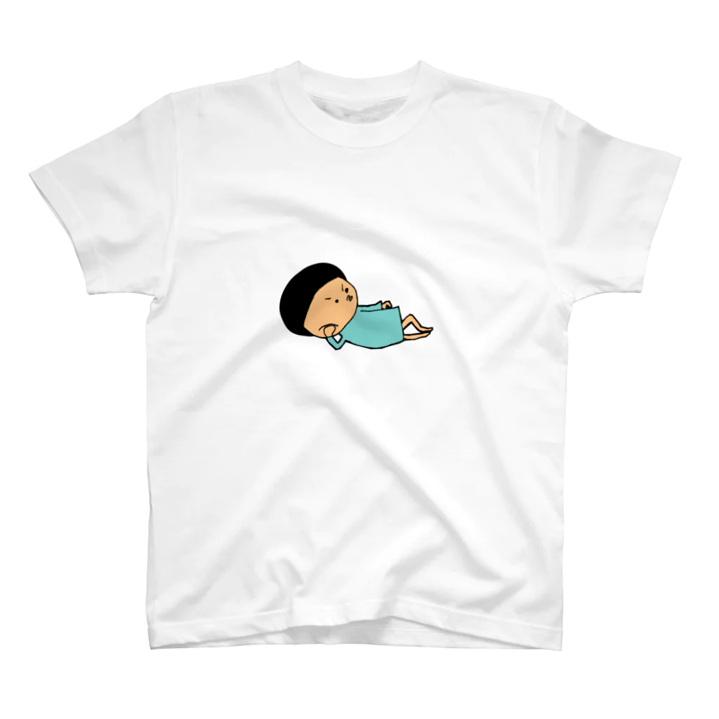 せぇ豆の気だるいこまめちゃん スタンダードTシャツ