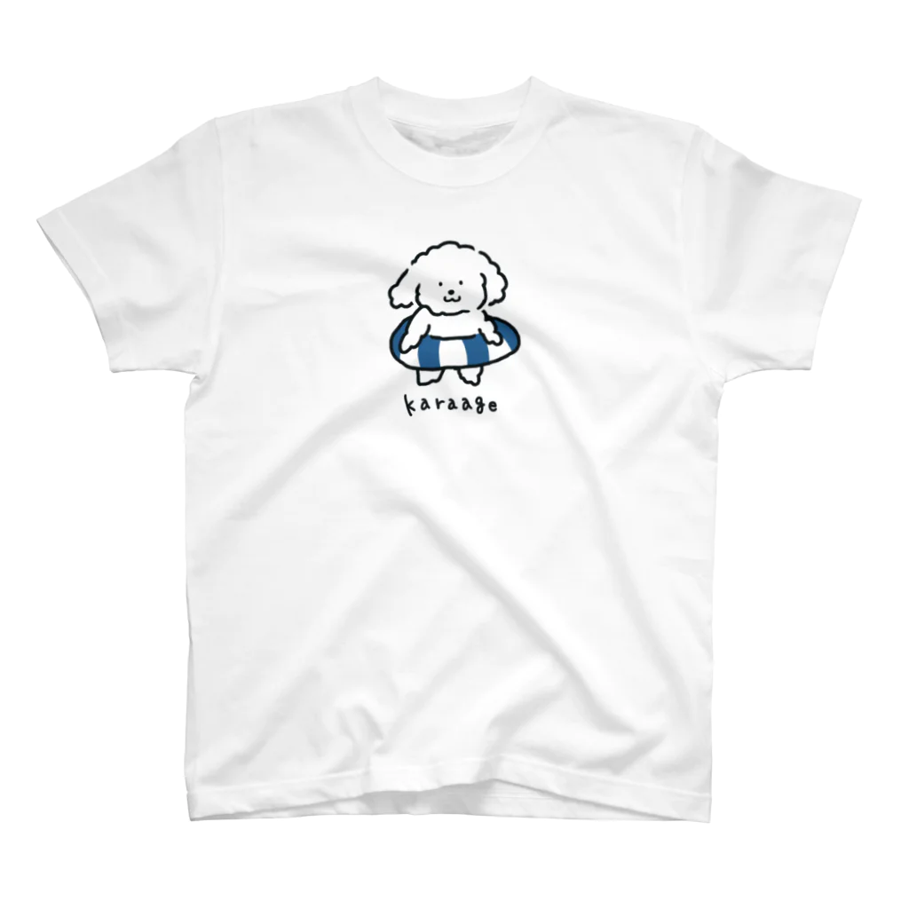 りさとボサ子のトイプードルのボサ子　夏 スタンダードTシャツ