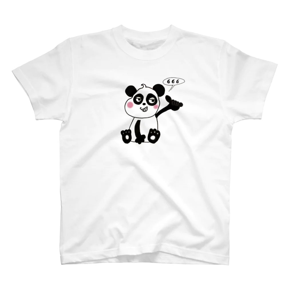 smilemiの666 PANDA🤙🤙🤙 🇨🇳 スタンダードTシャツ