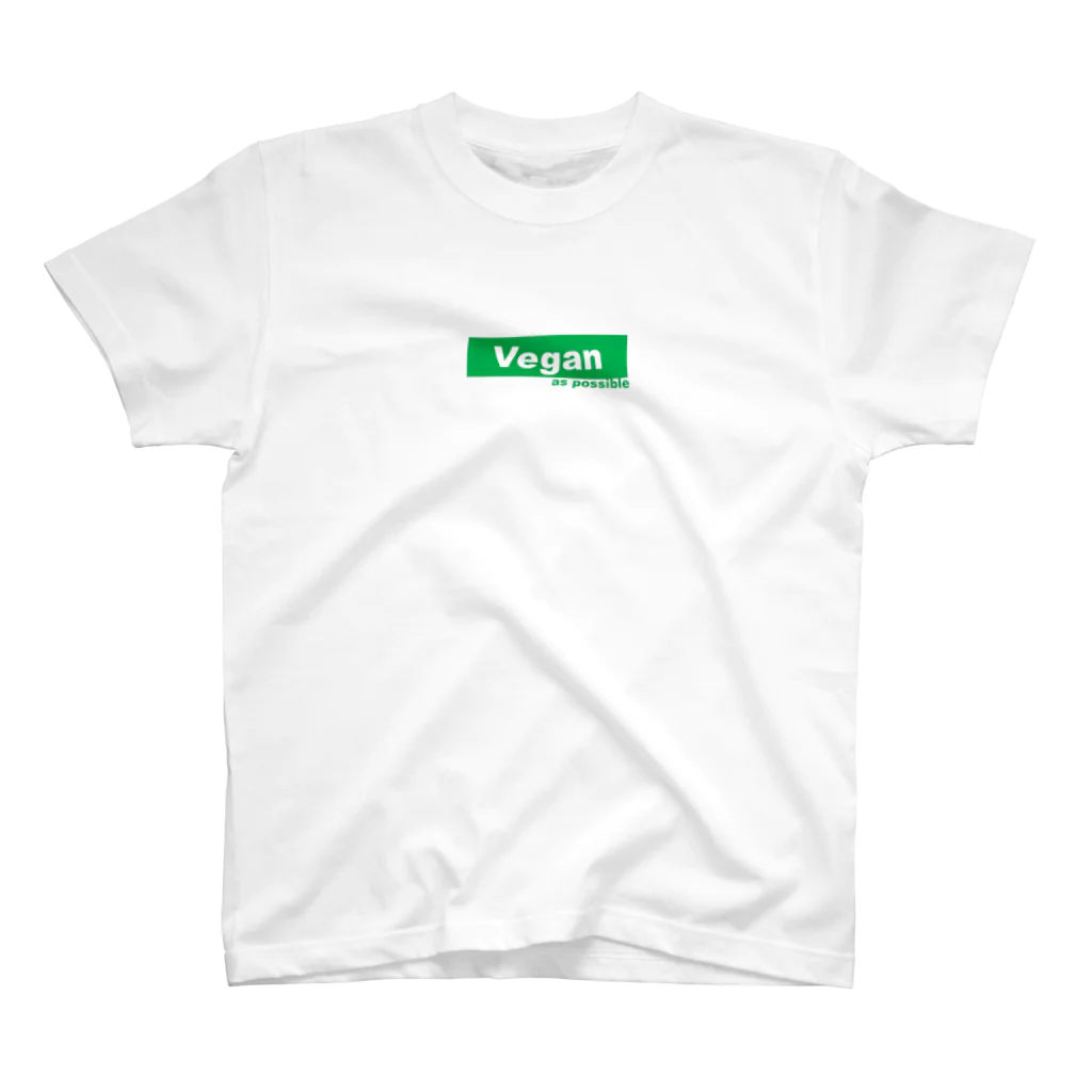 Double PhoenixのVegan as possible  スタンダードTシャツ