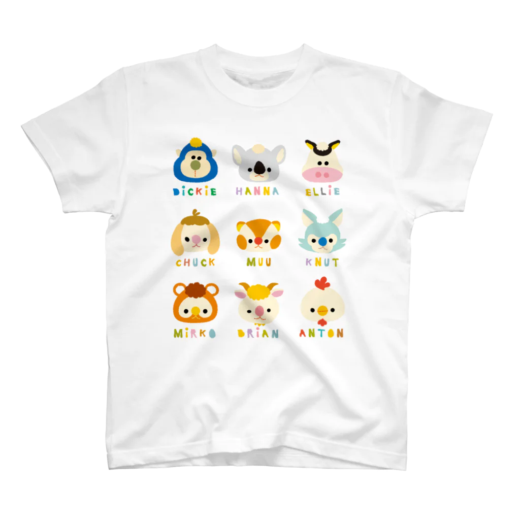 mofpofのmofpofriends4 スタンダードTシャツ