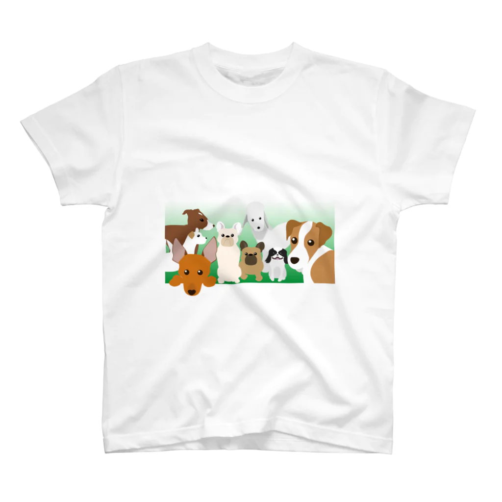 ふうふうたかの犬がいっぱい２ Regular Fit T-Shirt