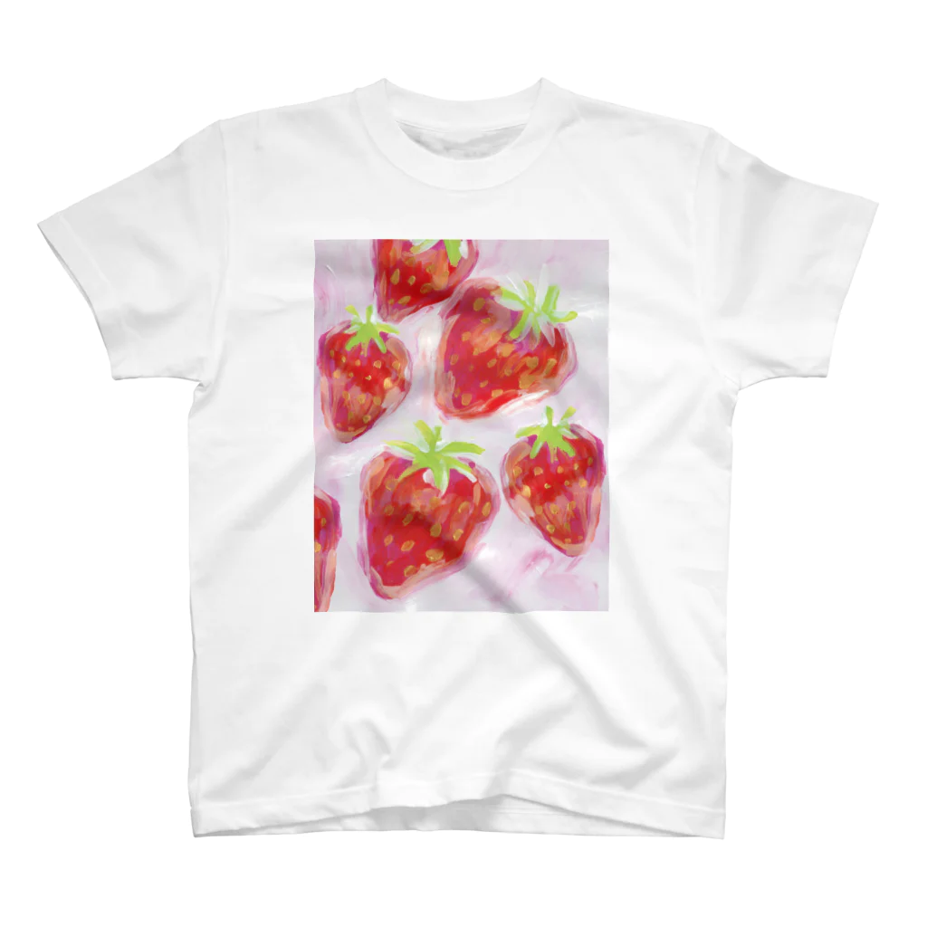 shiho_artのいちご Regular Fit T-Shirt