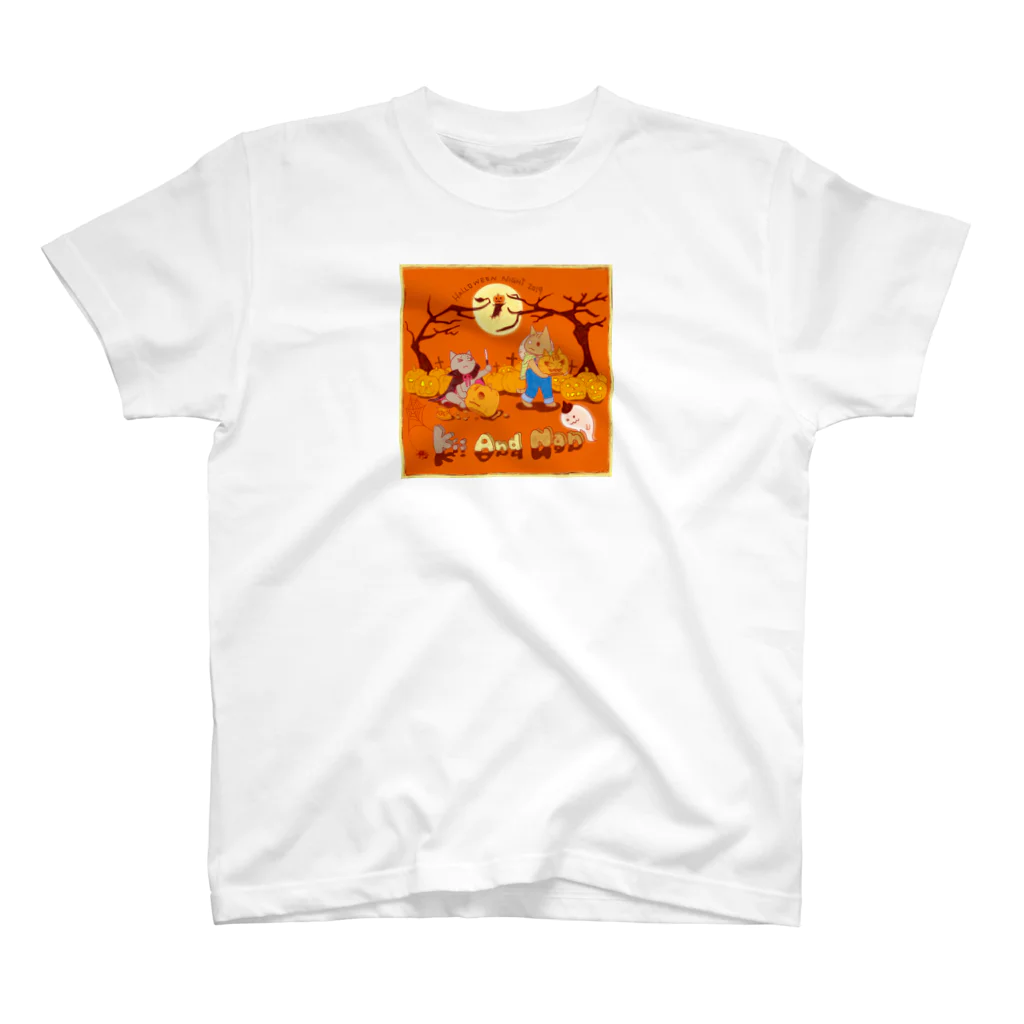 tamimi1216のNan and Kii ハロウィン2019 Regular Fit T-Shirt