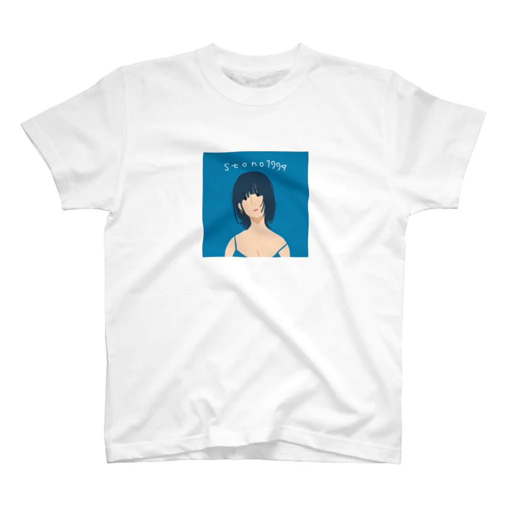 stono1994のblue  girl スタンダードTシャツ