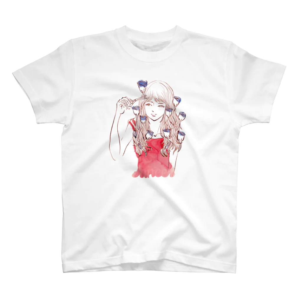 mayapatternの花を摘む スタンダードTシャツ