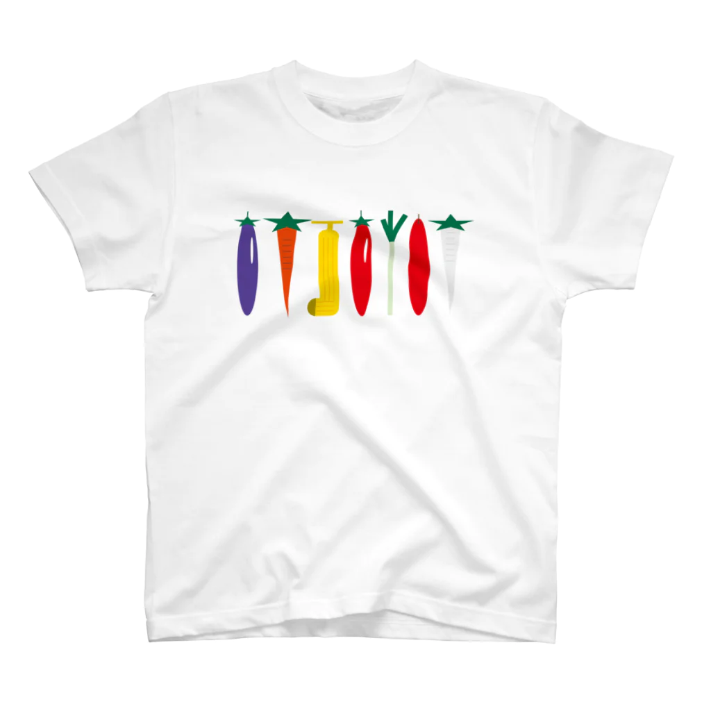 mikitoartのvegetables Regular Fit T-Shirt