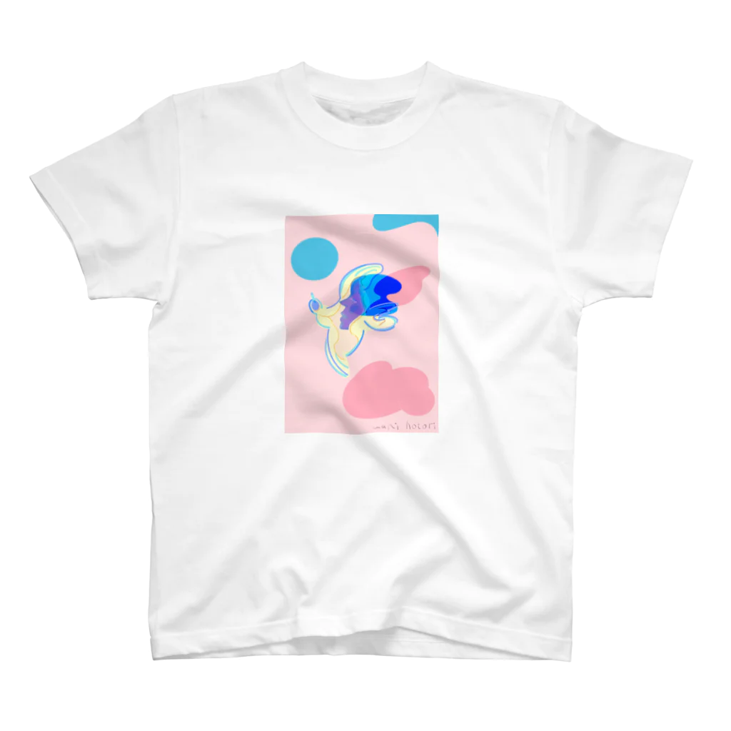 わに ほとりの鳥と少女のTシャツ Regular Fit T-Shirt