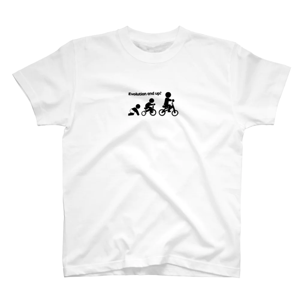 下町worksのEVOLUTION:Future 両面プリント Regular Fit T-Shirt