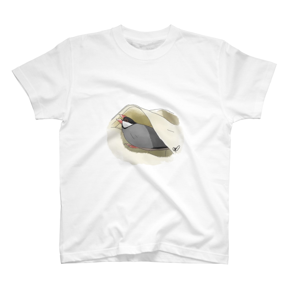 calcalの威嚇桜文鳥 T-Shirt