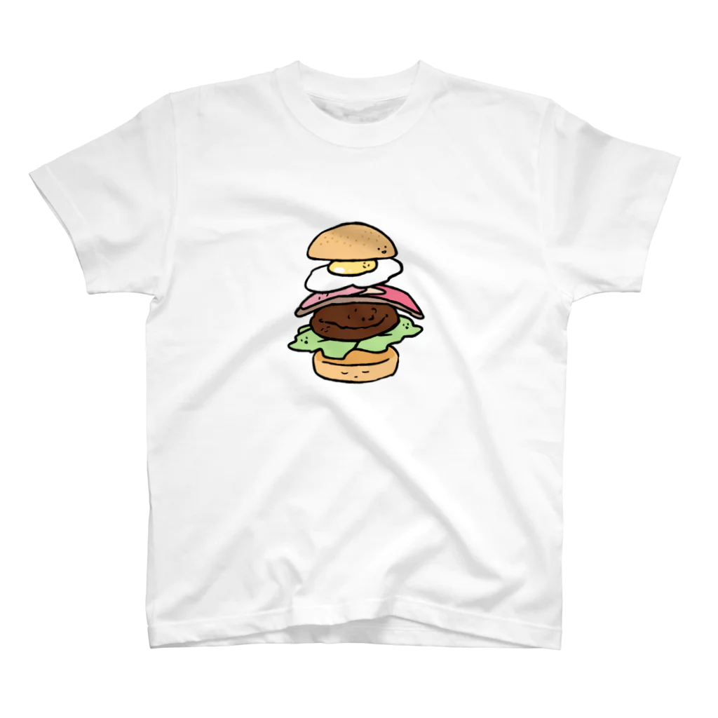 はらへりきっちんのハンバーガー Regular Fit T-Shirt