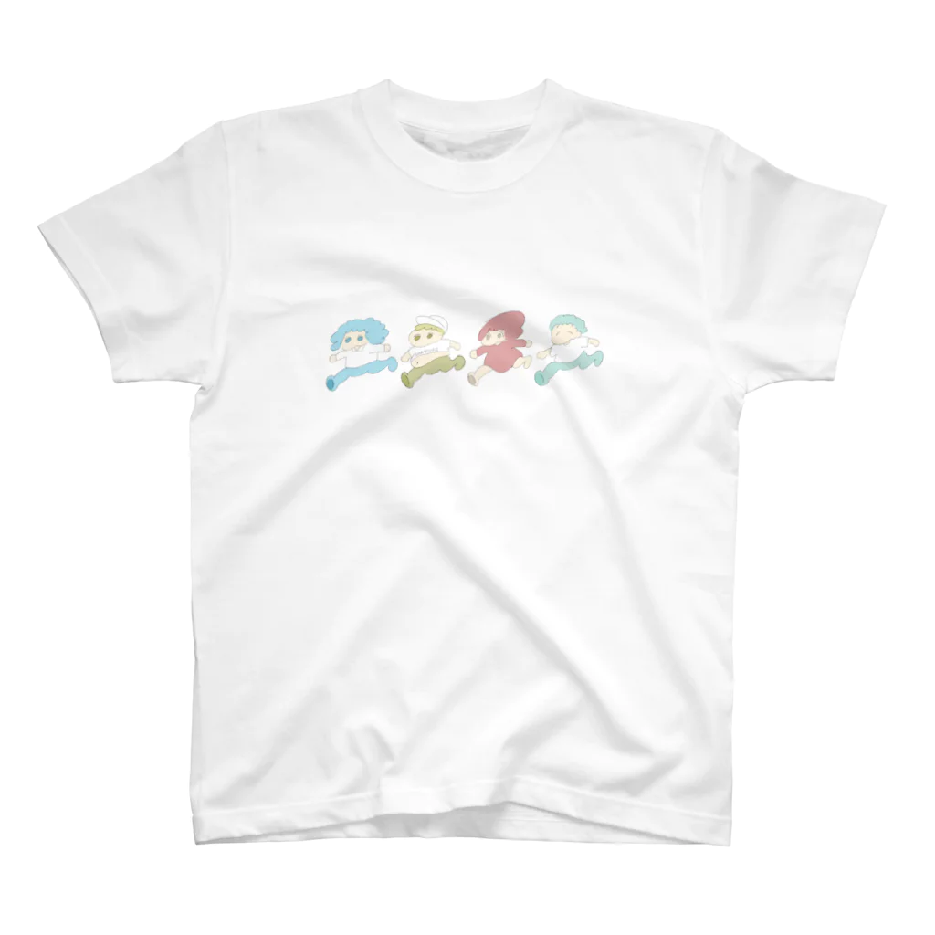 ドブ色バレッタの【まどろみちゃんコラボ】ゆるふわバレッタ スタンダードTシャツ