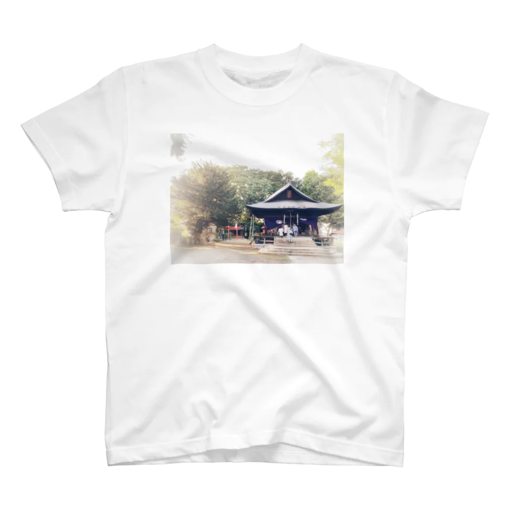 新寺町稲荷神社 Shinteramachi Inari shrineの本殿T [HONDEN T-shirt] Regular Fit T-Shirt