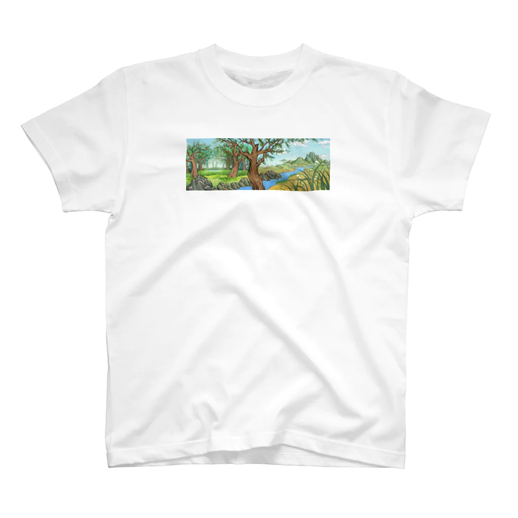 emma-sの日本の風景 Regular Fit T-Shirt