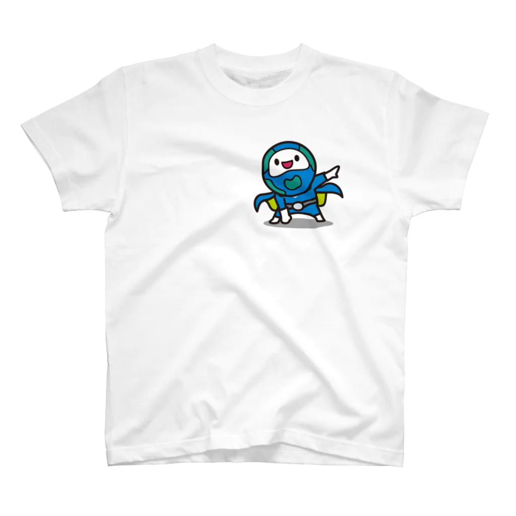 中小企業戦隊／モッチッチレンジャーのモッチブルーコレクション Regular Fit T-Shirt