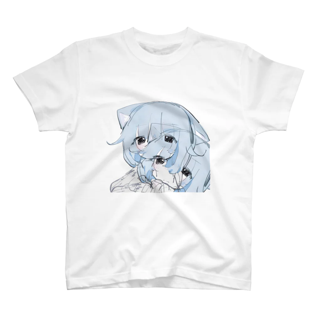 ゆーきんの絵ぐっずの朦朧 Regular Fit T-Shirt