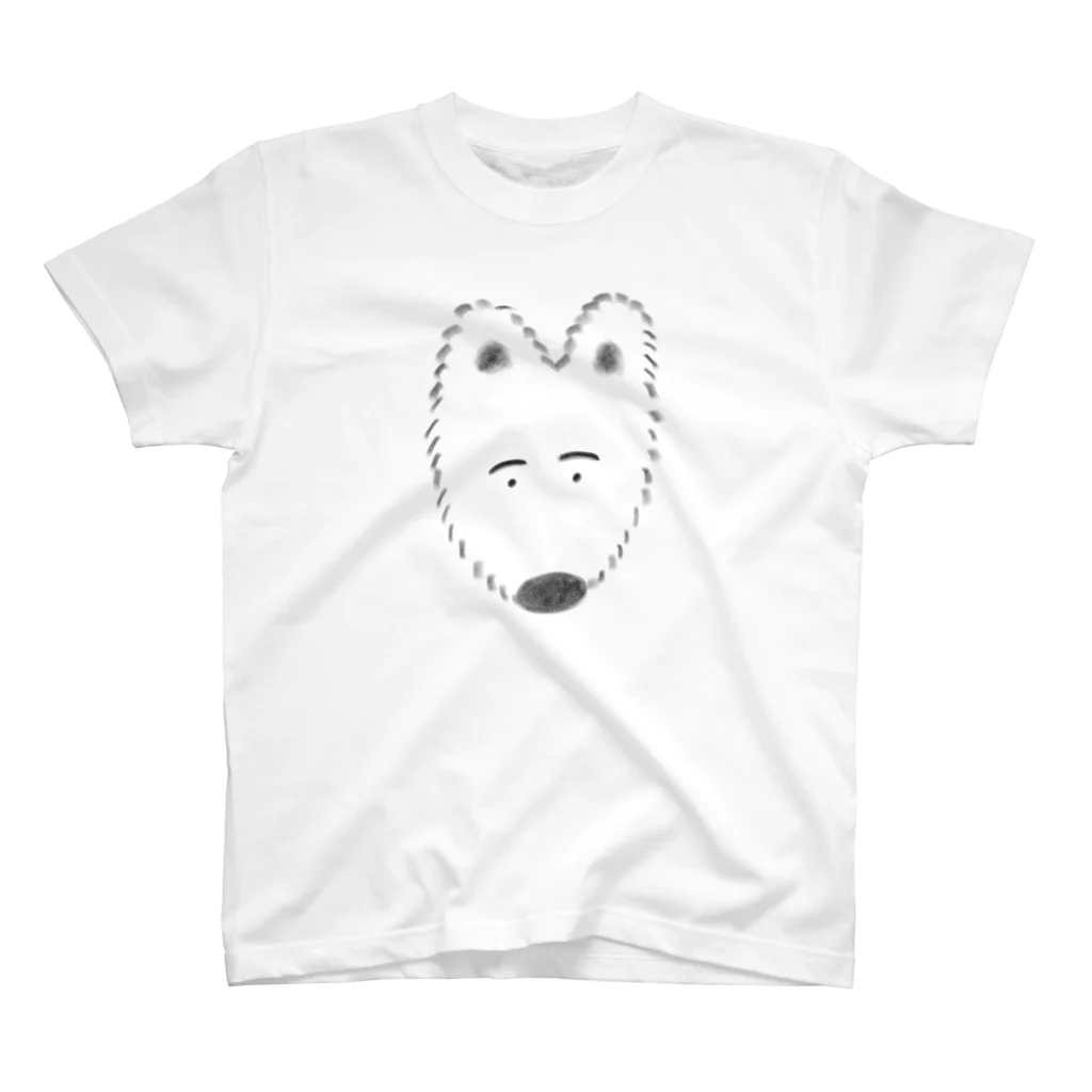 omoomのふわふわわんこ スタンダードTシャツ