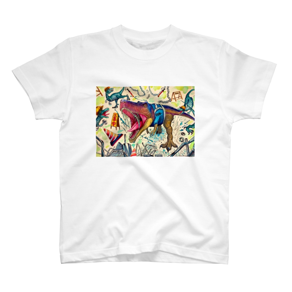 かっこいい動物のイラスト 恐竜 Miyuki Takeuchiのスタンダードtシャツ通販 Suzuri スズリ かっこいい動物のイラスト 恐竜 Miyuki Takeuchiのスタンダードtシャツ通販 Suzuri スズリ