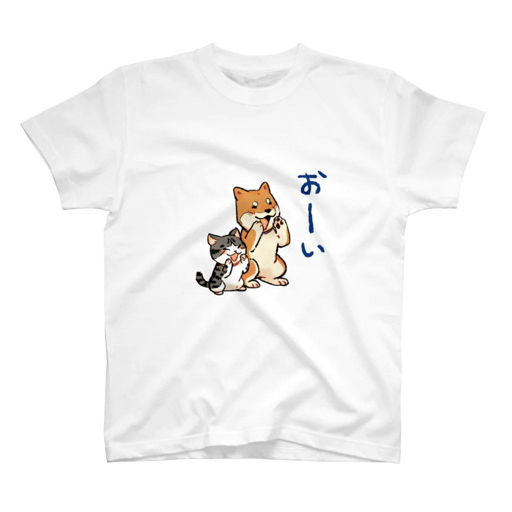 TANSHOのチビとカイ：おーい縦 Regular Fit T-Shirt