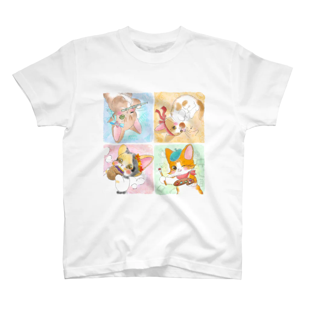 Noruneko-Yaの秋三昧Tシャツ スタンダードTシャツ