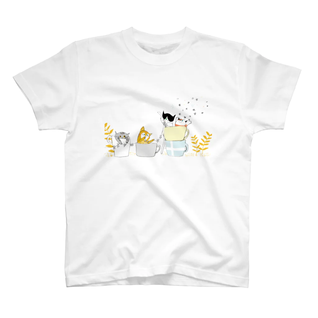 ももろ のねこ１ スタンダードTシャツ