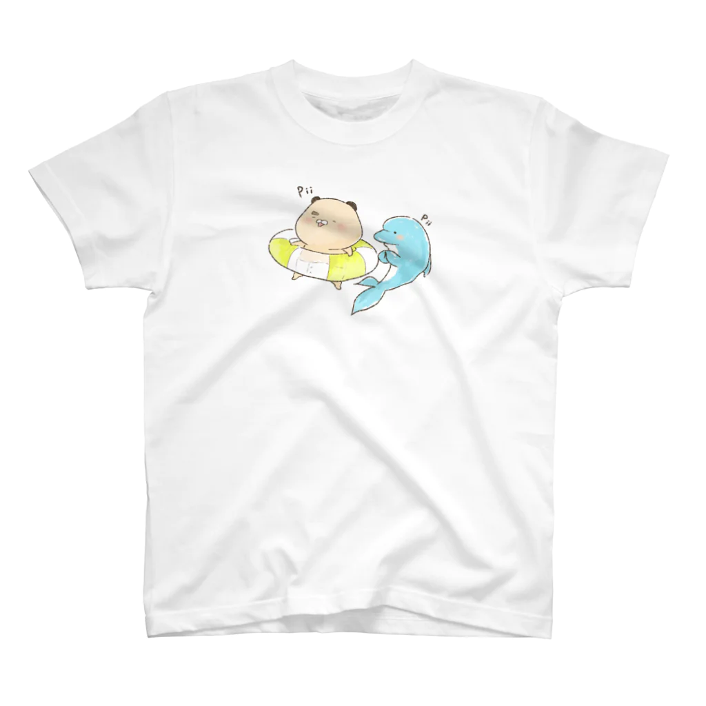 はむ汰の落書き Official Storeのゆずひこ　Pii Regular Fit T-Shirt