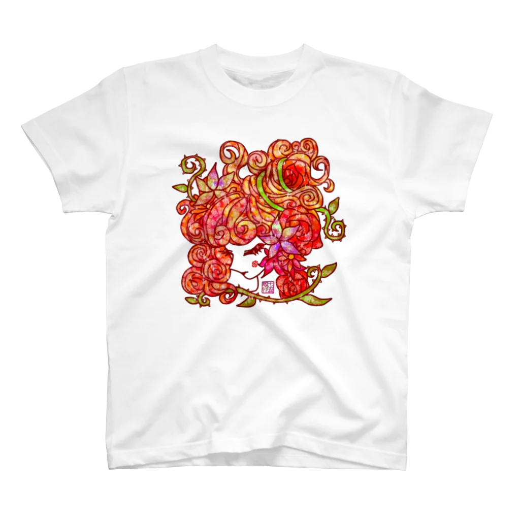 ❀花狐庵❀-HanaKoAn-のスタンダードTシャツ