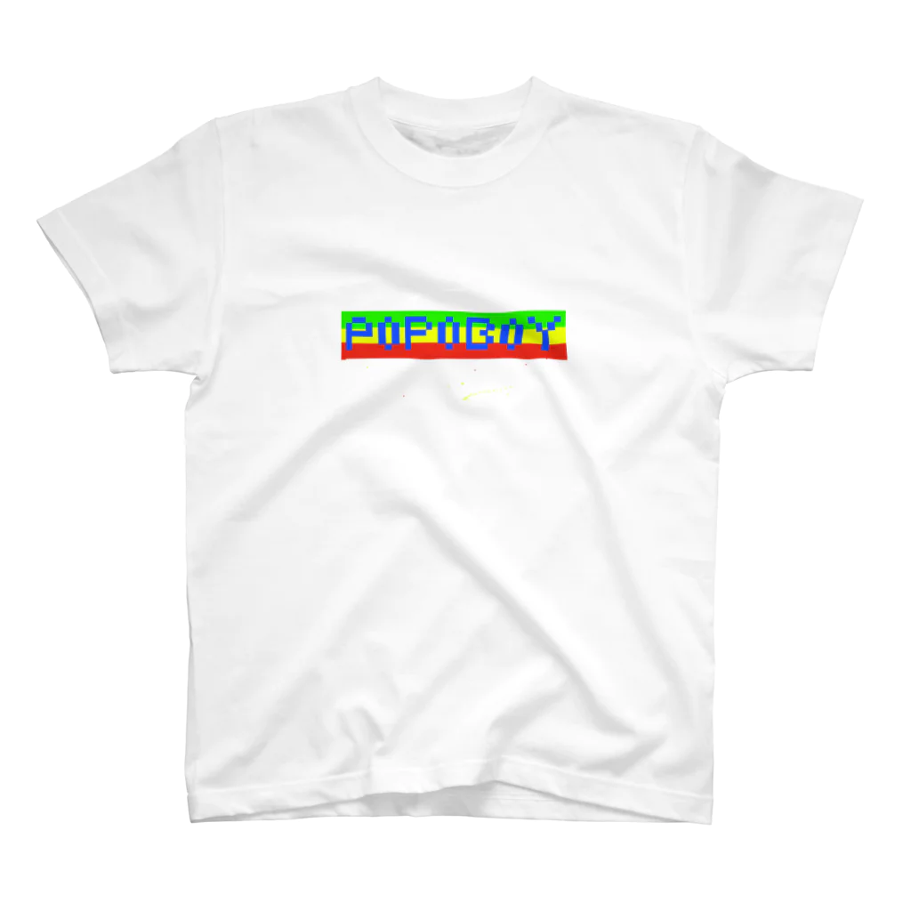 KEIHAMMのPOPOBOY ISLAND LOGO スタンダードTシャツ