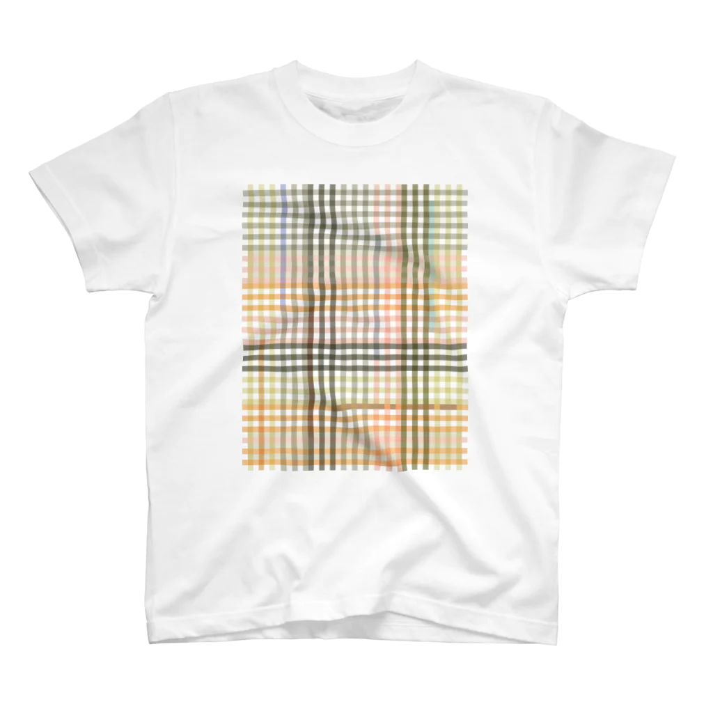 LOOOKBOOOK_by_LOKIのTartan Check MSG スタンダードTシャツ