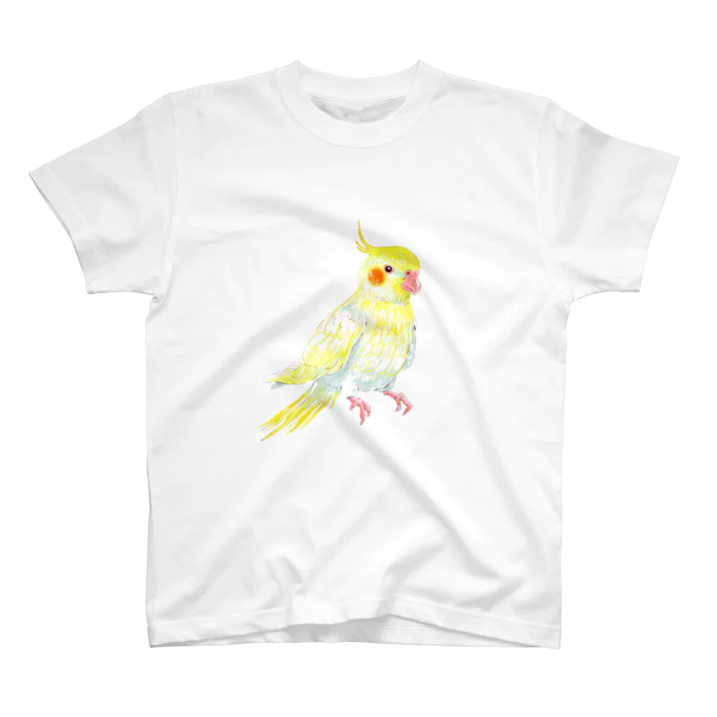 eyescreamのオカメインコ スタンダードTシャツ