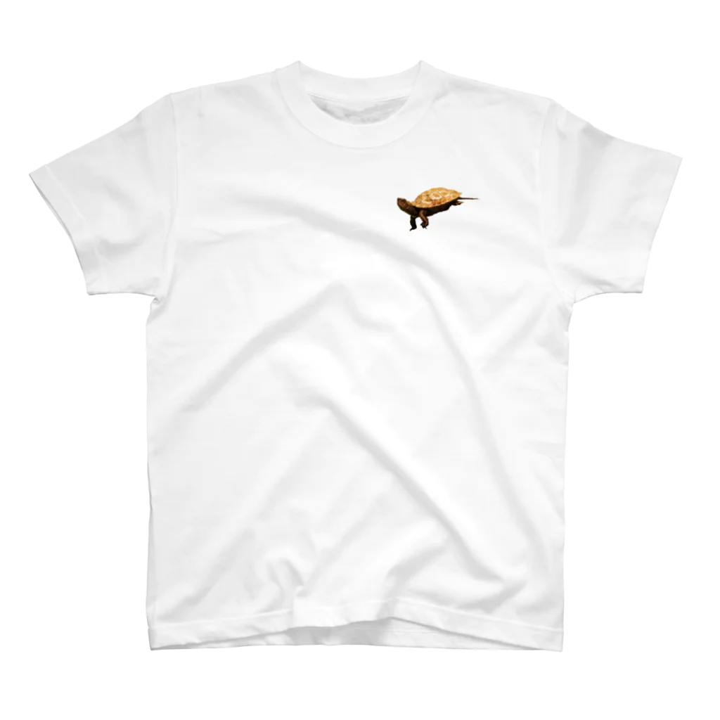 otakeの写真店のニホンイシガメ　カラー Regular Fit T-Shirt