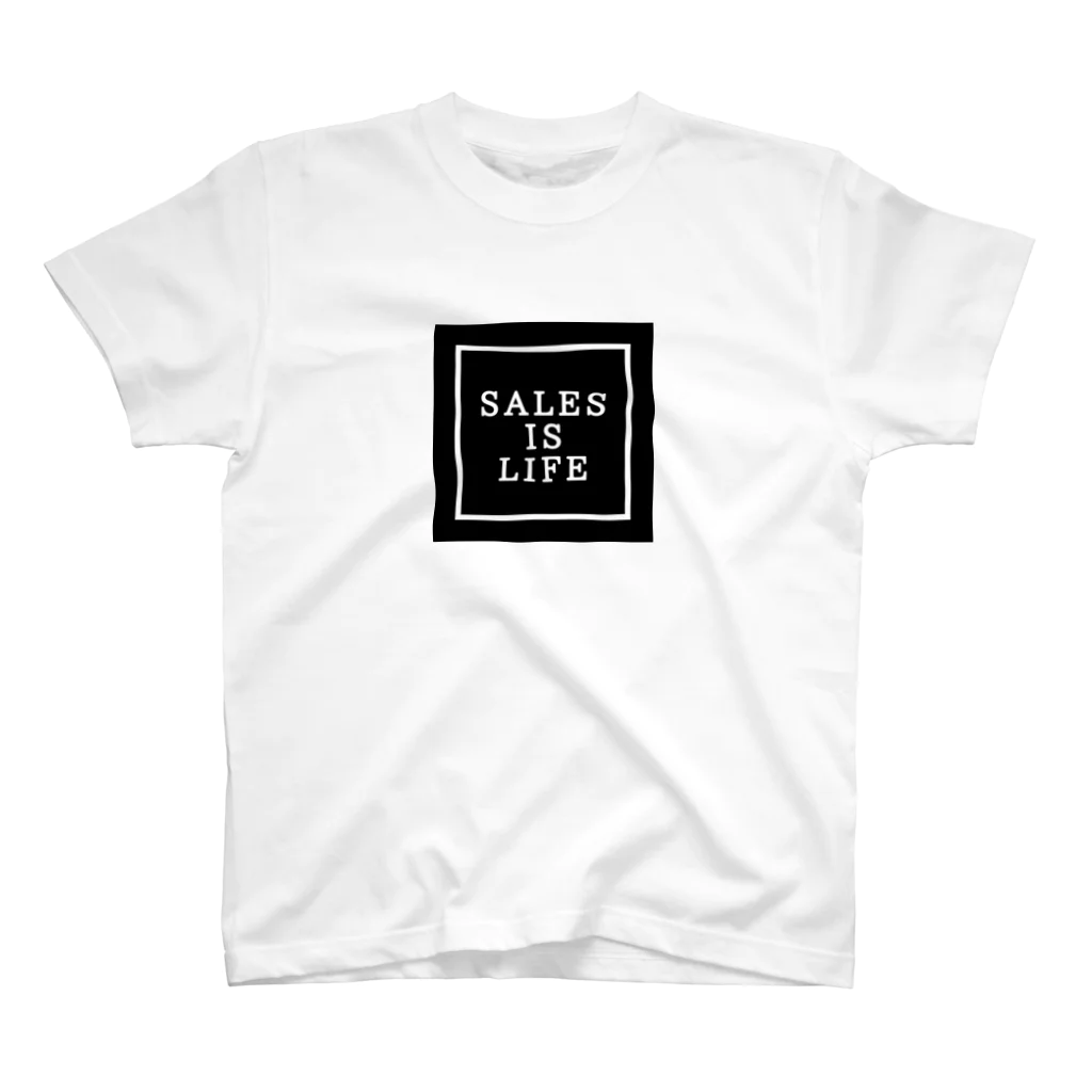 営業マン・サトー@真のポジティブシンキングのSALES IS LIFE スタンダードTシャツ