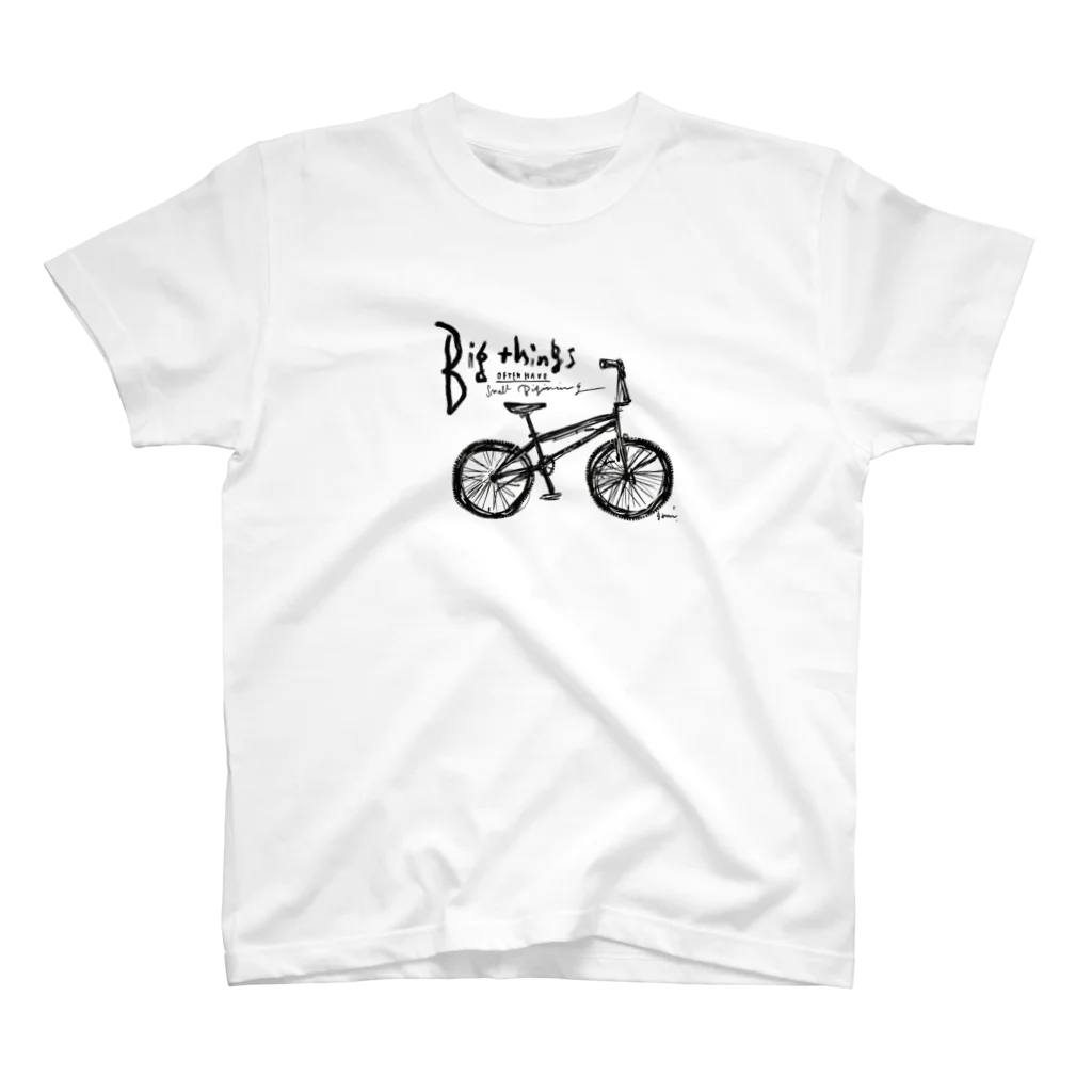 らくがき屋gamiの自転車 スタンダードTシャツ