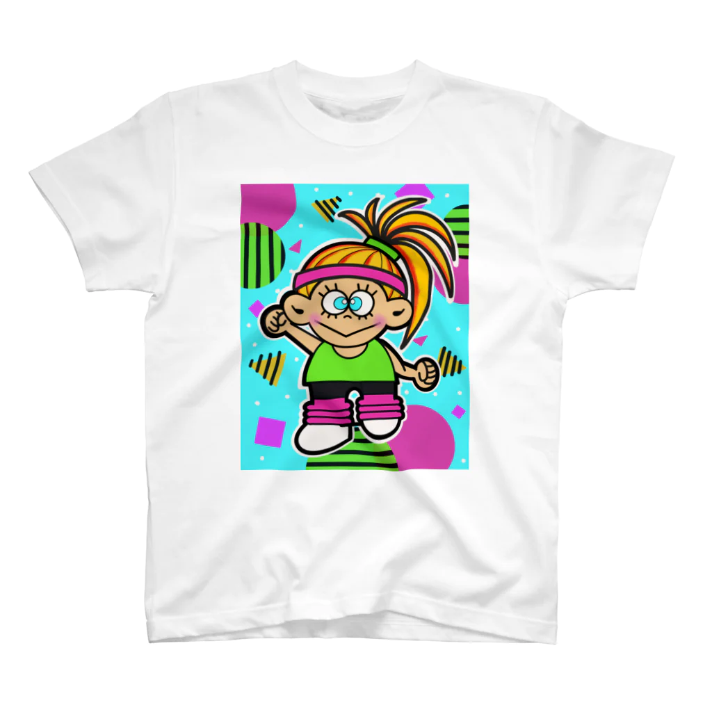 mi-na-mi-no-kazeのエアロビ・ガール2 Regular Fit T-Shirt