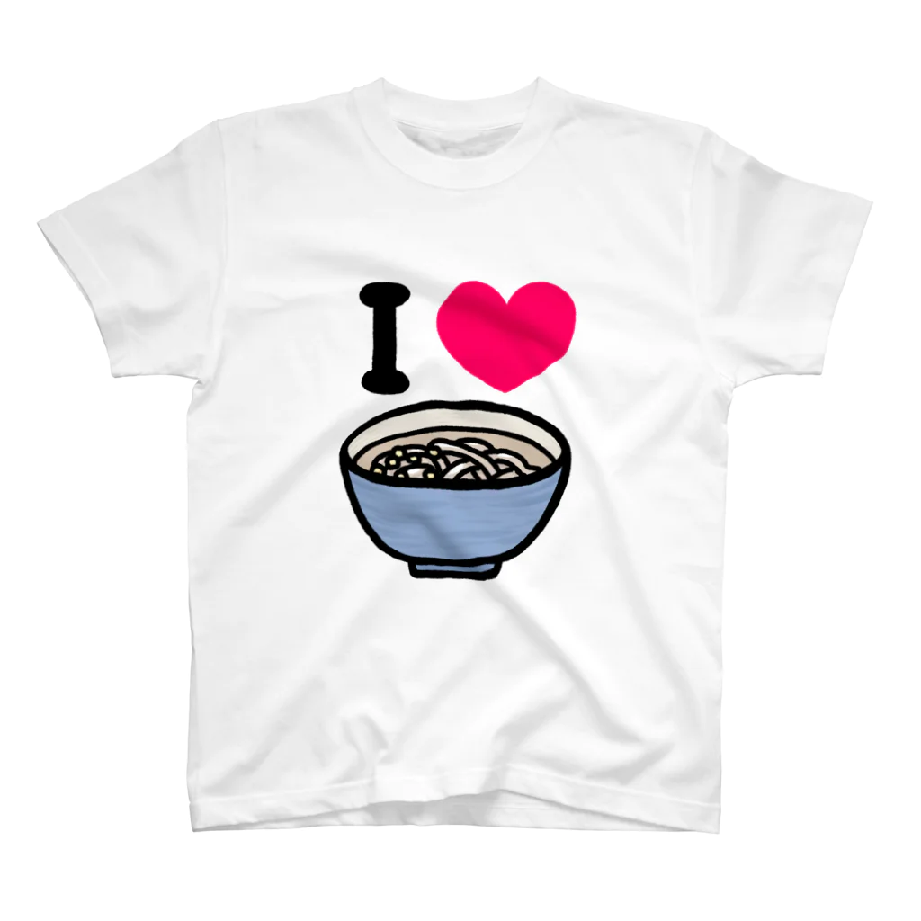 マォのアイラブうどん スタンダードTシャツ