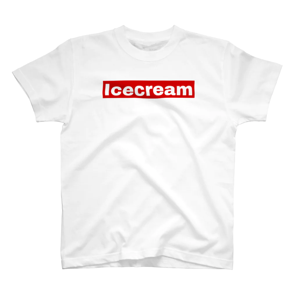 笑われようのIcecream Regular Fit T-Shirt