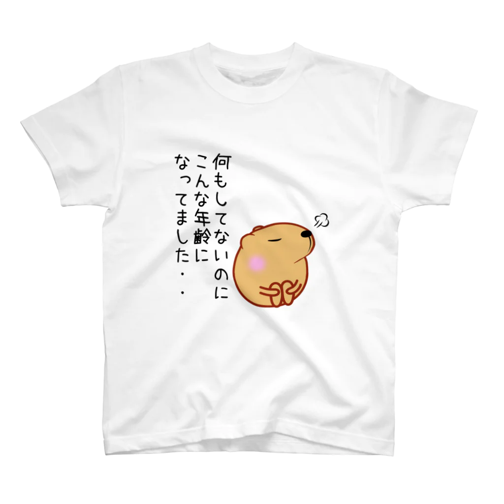 きゃぴばら倶楽部のきゃぴばら【何もしてないのにこんな年齢になってました】 スタンダードTシャツ