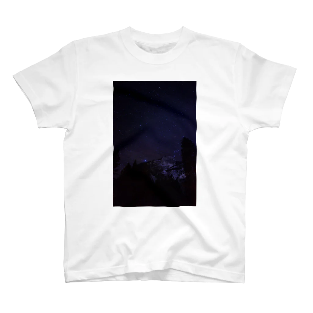 ぷらっこのヨセミテの星空 Regular Fit T-Shirt