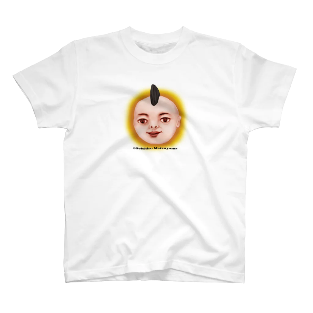 松山征シロー（Seishiro Matsuyama)の征シローの「顔」パンク Regular Fit T-Shirt