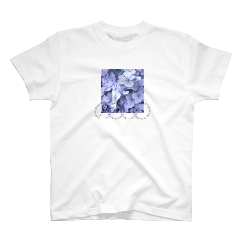 Circlothesのあじさい紫① Regular Fit T-Shirt